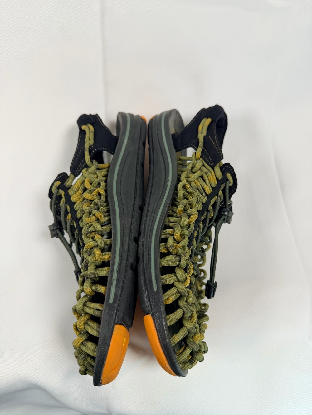 KEEN Men’s Size 10 Shoes Sandals Woven Outdoors Hiking Uneek Style Bungee Cords - Picture 7 of 13